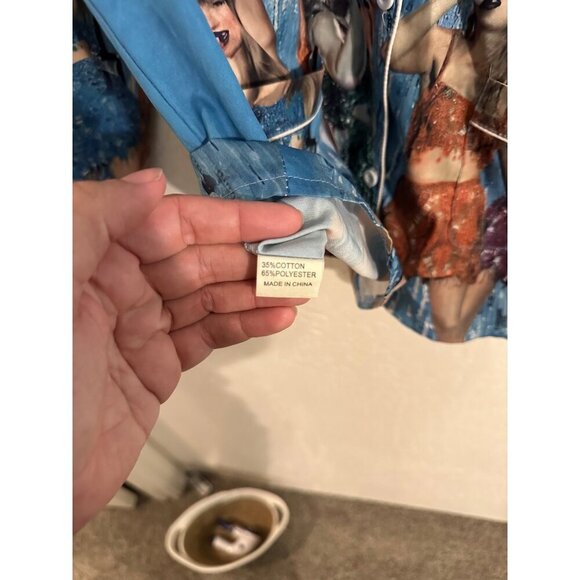 Taylor Swift Taylor’s Version 1989 Themed Pajama Top - Picture 4 of 6